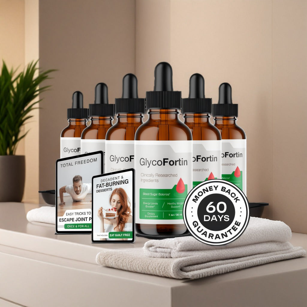 GlycoFortin - 6 Bottles+ 2  Ebooks