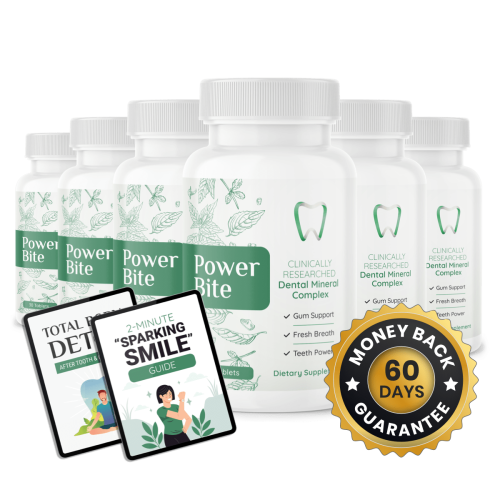 Power Bite - 6 Bottles + 2 Ebooks