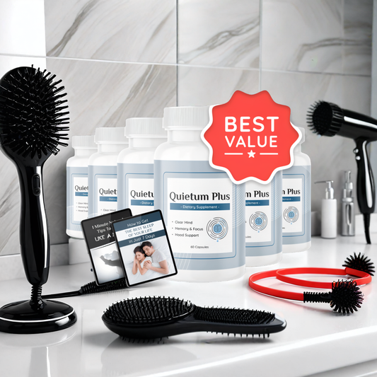 Quietum Plus - 6 Bottles + 2  Ebooks