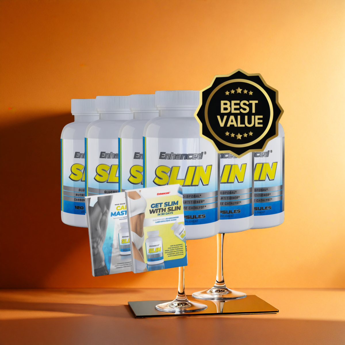 SLIN (6 bottles + 2  Ebooks)