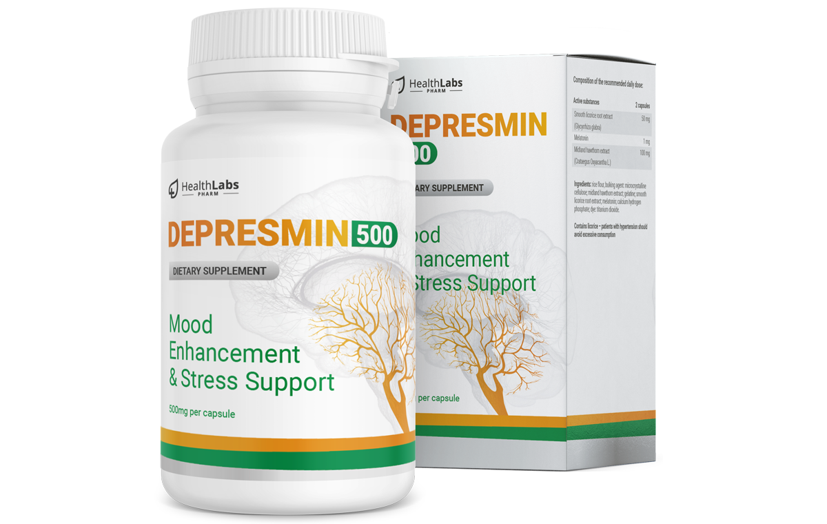 Depresmin 500 - Zadbaj o siebie, nie pozwól, aby gorsze dni obniżyły Twoje samopoczucie