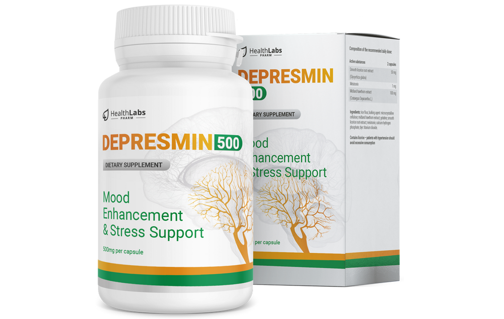 Depresmin 500 - Zadbaj o siebie, nie pozwól, aby gorsze dni obniżyły Twoje samopoczucie